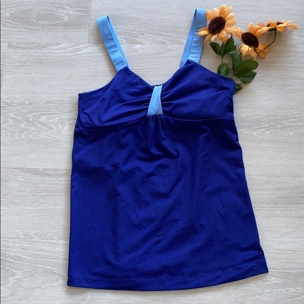 Patagonia Frontside Tank Blue Butterfly M